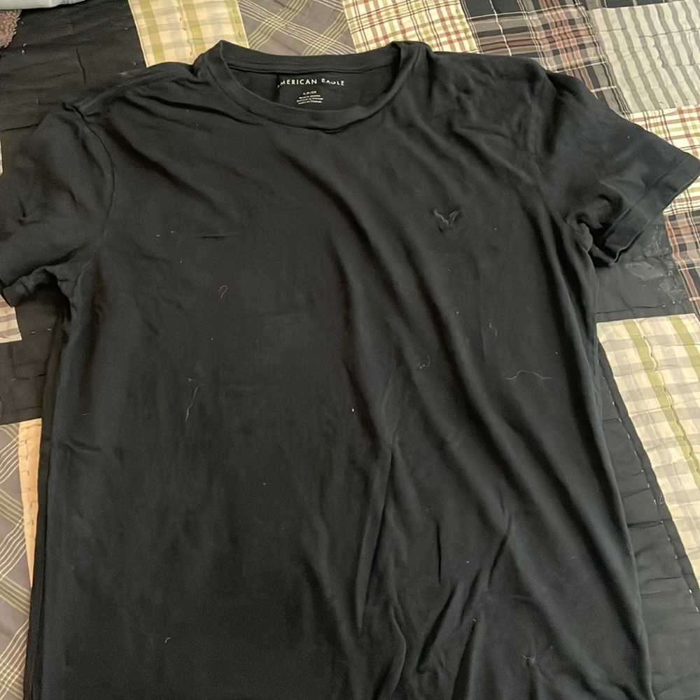 Black American eagle t shirt